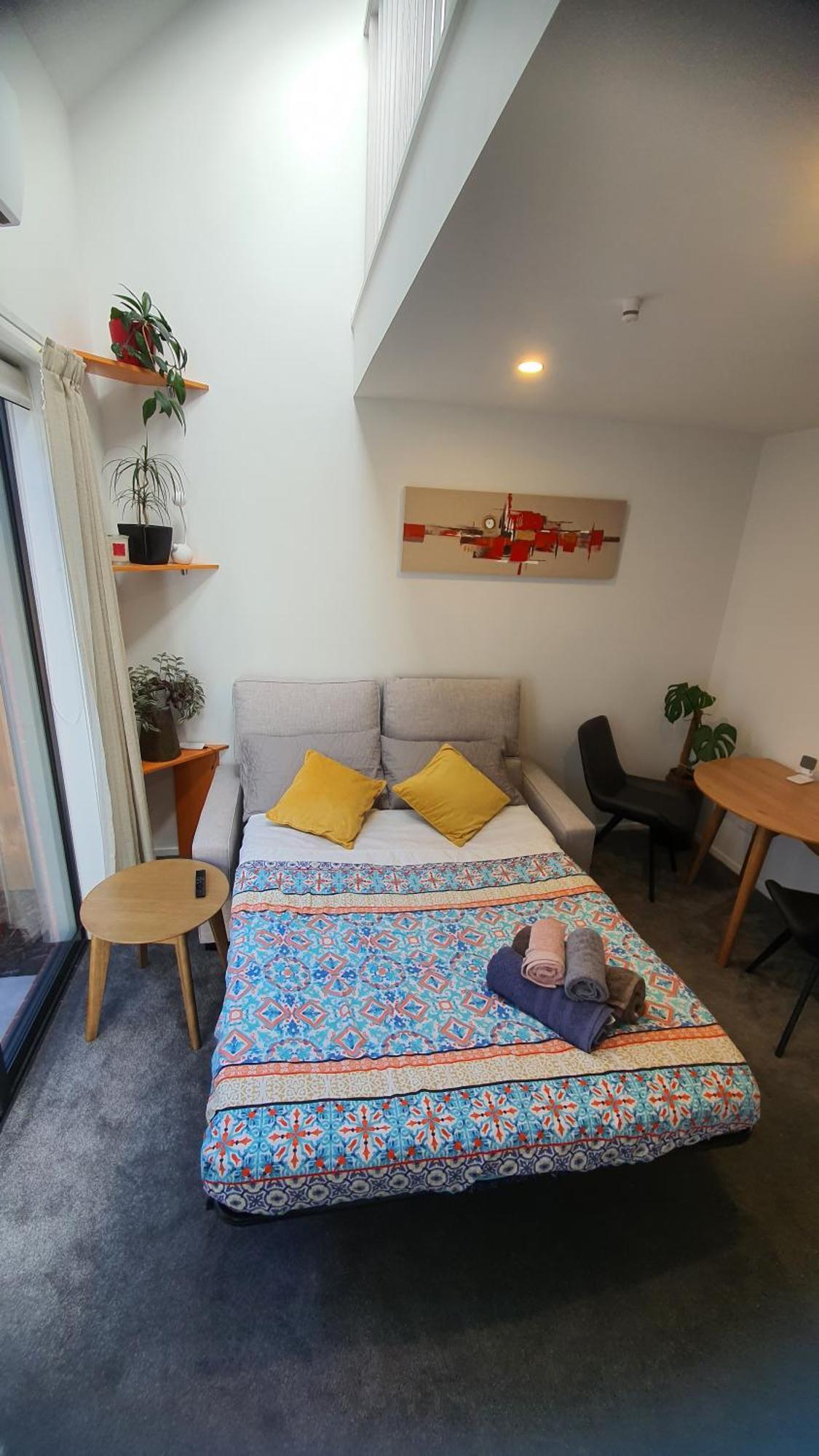 Modern Loft In Christchurch Cbd With Private Courtyard المظهر الخارجي الصورة